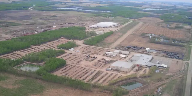 Aerial view of Bourgault Industries